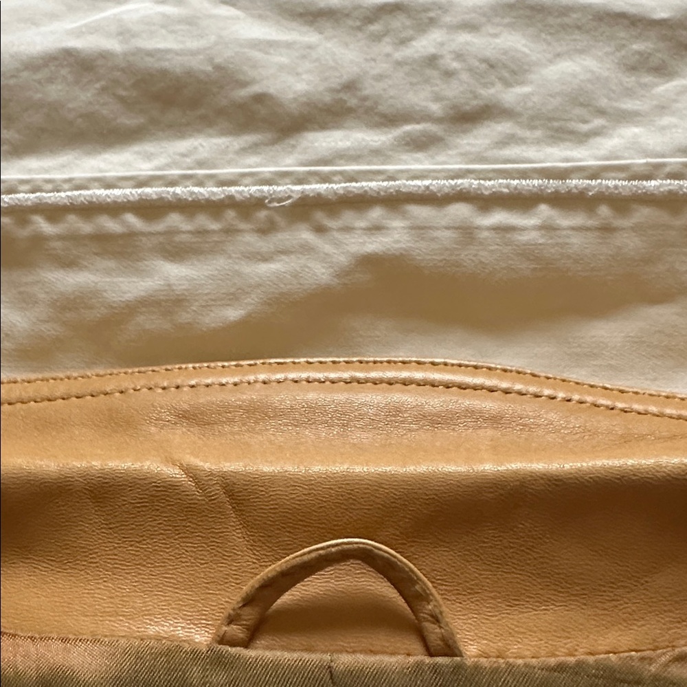 Bruno Magli Tan Leather Jacket - Picture 12 of 14
